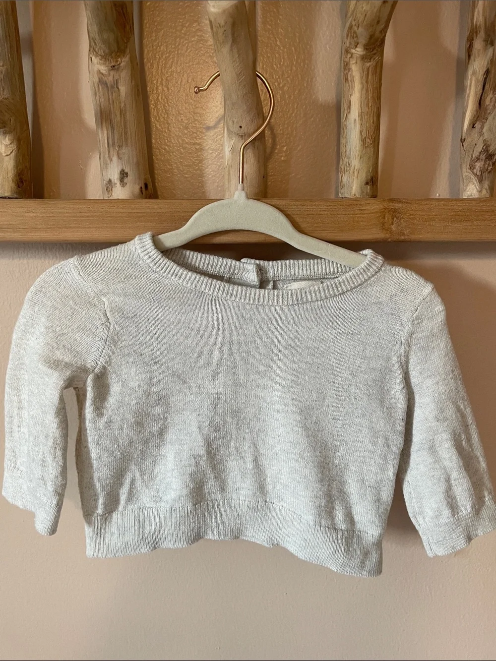 GAP Cream Knit Kids Sweater